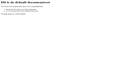 Desktop Screenshot of bbh.ncrv.nl